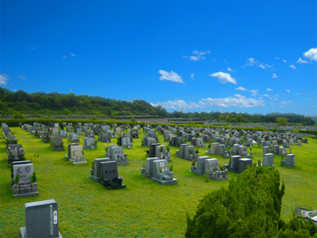 神戸市立鵯越墓園 景観